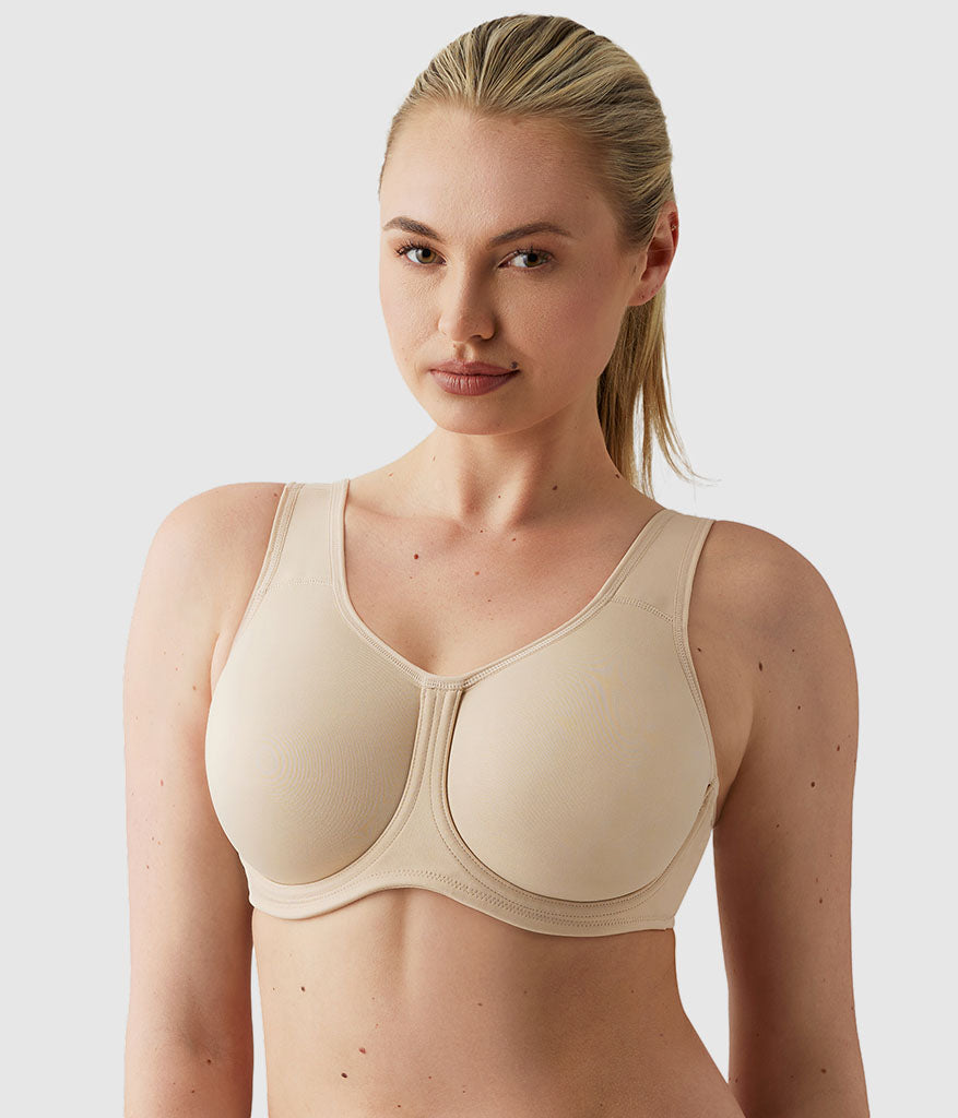 Simone Sport Underwire Bra: Sand – Wacoal Canada