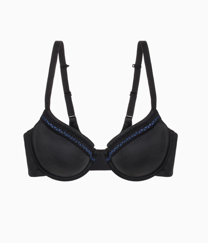 Perfect Primer Underwire T-Shirt Bra: Black