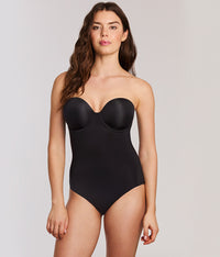 Red Carpet™  Strapless Shaping Body Briefer: Black