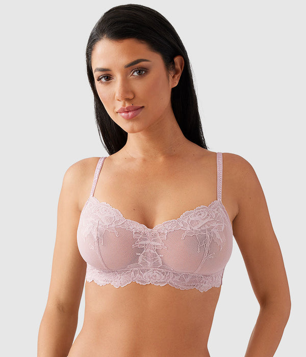 Vivid Attraction Bralette: Woodrose