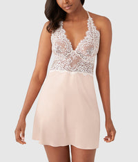 Center Stage Chemise: Rose Dust/Angel Wing
