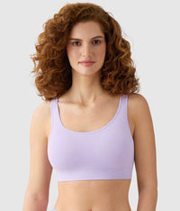 Feeling Flexible Bralette: Pastel Lilac