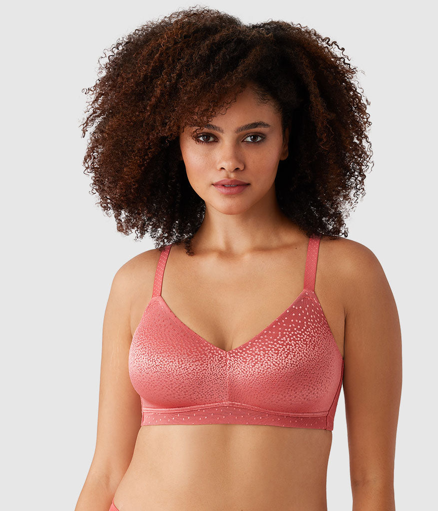 Back Appeal® Wire Free Bra: Mineral Red