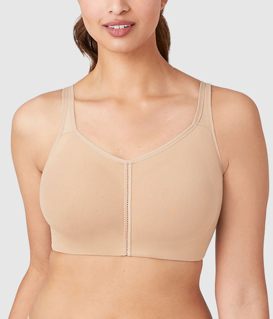 Casual Beauty Wire Free Bra: Toast