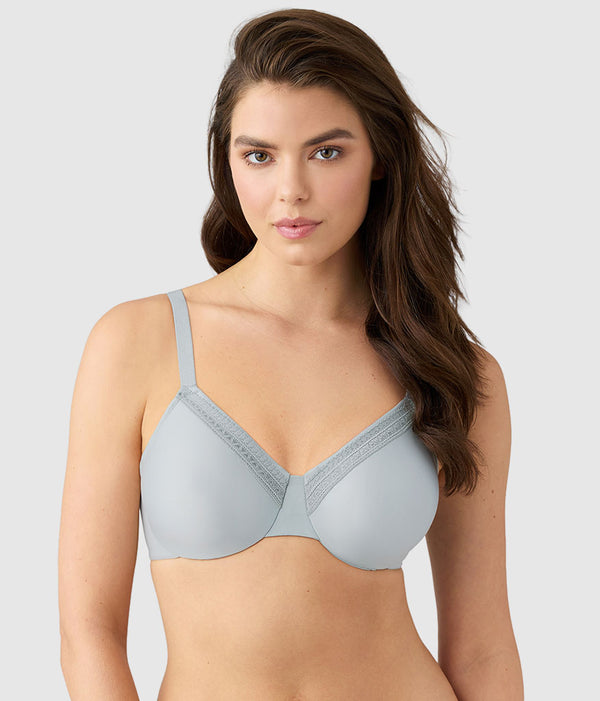 Perfect Primer Full Figure Underwire Bra: Belgian Block