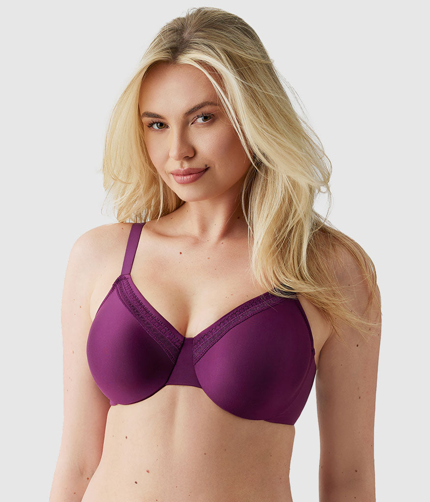 Perfect Primer Full Figure Underwire Bra: Winter Bloom