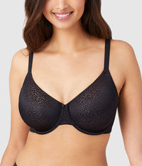 Back Appeal® Underwire Bra: Black