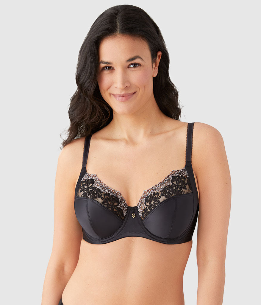 Side Note Underwire Bra: Black – Wacoal Canada
