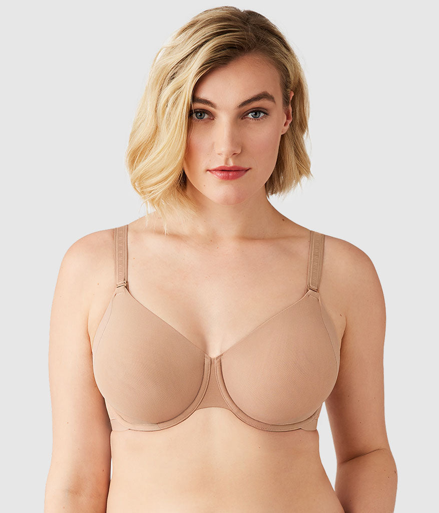 Shape Revelation® Uneven Underwire Bra: Praline