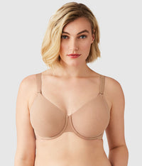 Shape Revelation® Uneven Underwire Bra: Praline