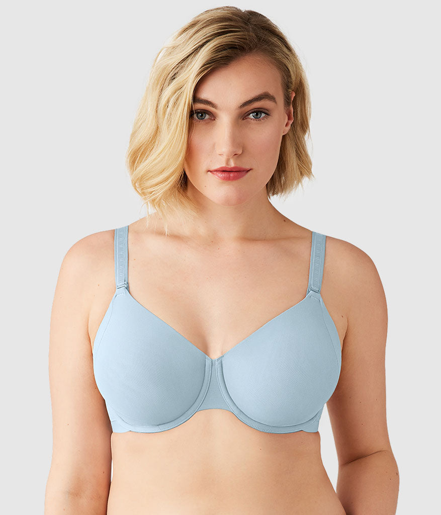 Shape Revelation® Uneven Underwire Bra: Winter Sky