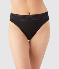 Comfort Touch Hi-Cut: Black