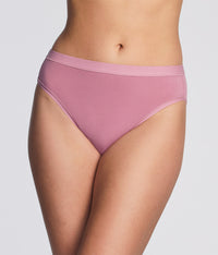 Understated Cotton Hi-Cut: Lilas