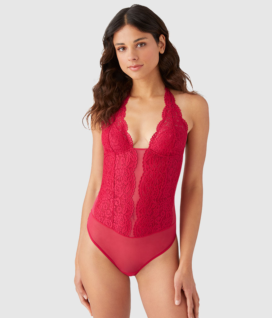 Ciao Bella Bodysuit: Persian Red