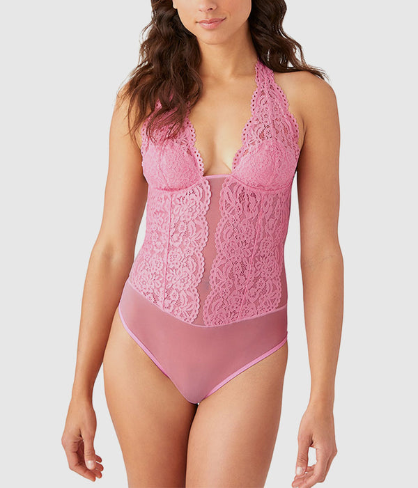 Ciao Bella Bodysuit: Sea Pink