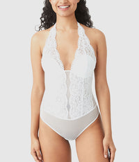 Ciao Bella Bodysuit: White