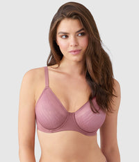 Elevated Allure Underwire Bra: Rose Brown