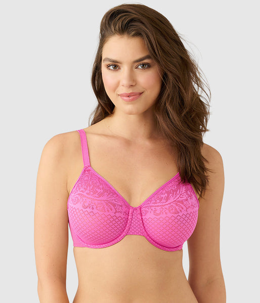 Visual Effects Minimizer Bra: Wild Azalea – Wacoal Canada
