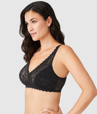 Soft Sense Bralette: Black