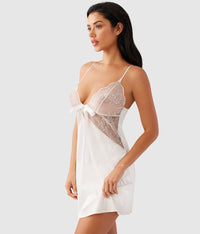 Midnight Soiree Chemise: Champagne