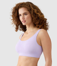 Feeling Flexible Bralette: Pastel Lilac