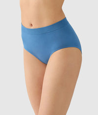 B-Smooth® Seamless Brief: Blue Horizon