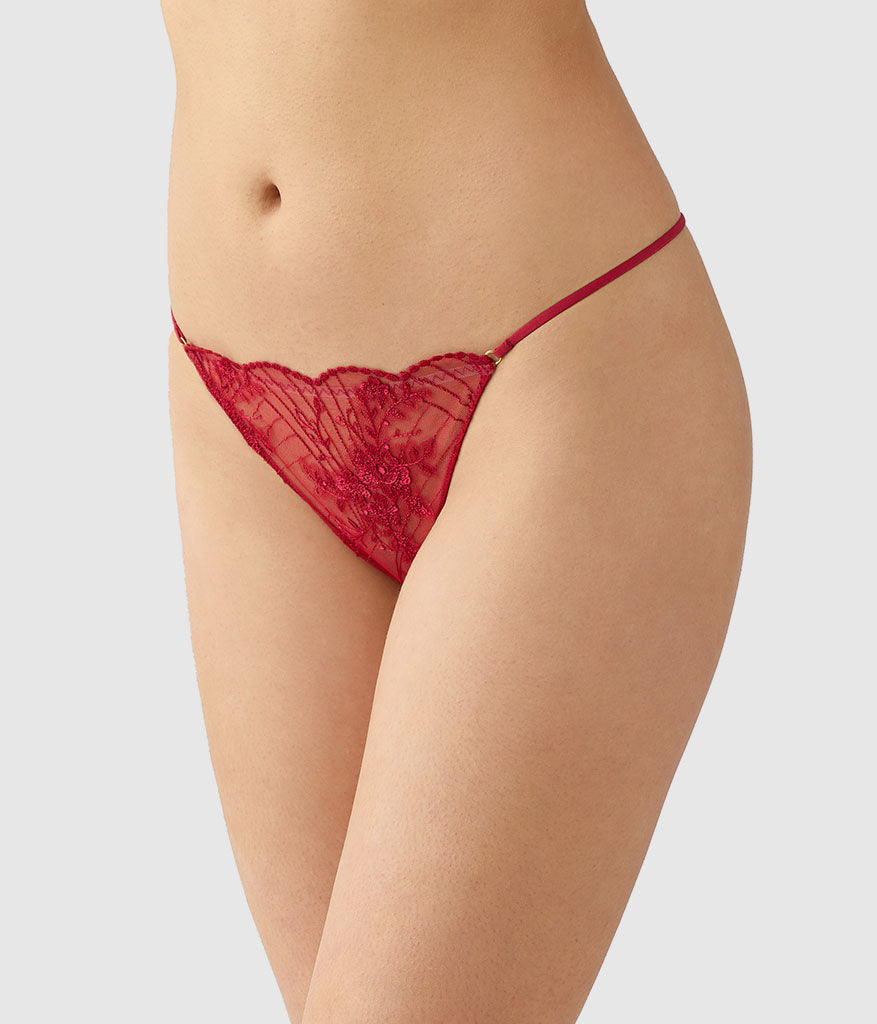 Midnight Soiree G-String: Regina Red