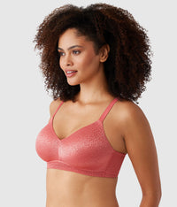 Back Appeal® Wire Free Bra: Mineral Red