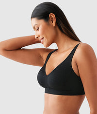 Inside Job™  Wire Free Bra: Black