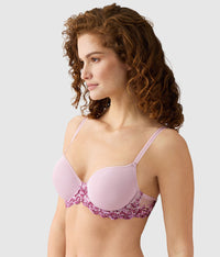 Embrace Lace® T-Shirt Bra: Keepsake Lilac/Multi