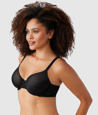 Back Appeal®  T-Shirt Bra: Black