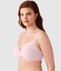 Shape Revelation® Shallow Top Underwire T-Shirt Bra: Ballet Slipper