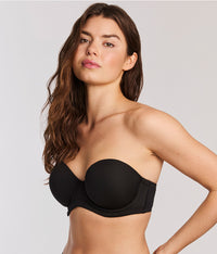 Red Carpet™  Strapless Underwire Bra: Black