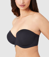 Red Carpet™  Strapless Underwire Bra: Black