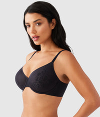 Confidence Boost™  Underwire Bra: Black
