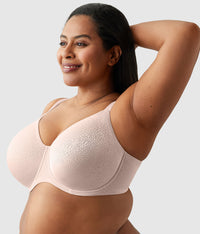 Back Appeal® H-K Cup Underwire Bra: Rose Dust