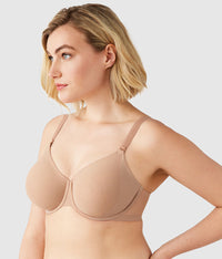 Shape Revelation® Uneven Underwire Bra: Praline