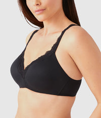 Softly Styled Wire Free T-Shirt Bra: Black