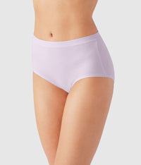 Understated Cotton Brief: Orchid Hush