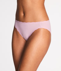 Inspired Eyelet Hi Leg: Dusk Pink