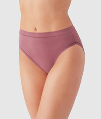 Understated Cotton Hi-Cut: Rose Brown