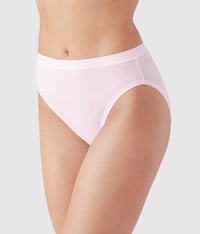 Understated Cotton Hi-Cut: Cradle Pink