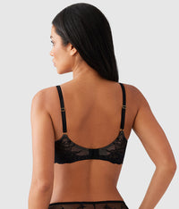 Vivid Attraction Bralette: Black