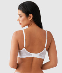 Vivid Attraction Bralette: White