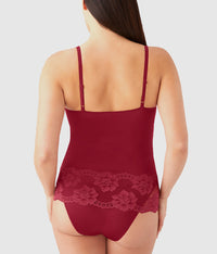 Light and Lacy Cami: Rhubarb
