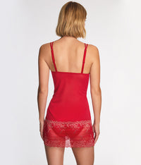 Embrace Lace® Chemise: Grandalia Red/Rose Gold