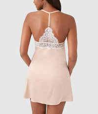 Center Stage Chemise: Rose Dust/Angel Wing