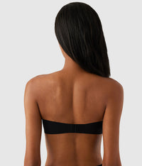 Comfort First Strapless Bra: Black