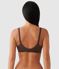 Elevated Allure Underwire Bra: Hot Fudge