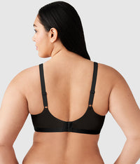 Shape Revelation® Pendulous Underwire Bra: Black